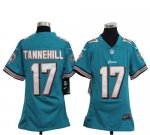 Jerseys Factory Cheap Nike Dolphins #17 Ryan Tannehill Aqua Gree