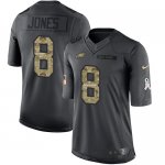 Jerseys Factory Cheap Nike Eagles #8 Donnie Jones Black Men's St