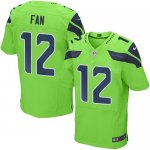 Jerseys Factory Cheap Nike Seahawks #12 Fan Green Men's Stitched