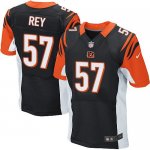 Jerseys Factory Cheap Nike Bengals #57 Vincent Rey Black Team Co