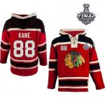 Jerseys Factory Cheap Blackhawks #88 Patrick Kane Red Sawyer Hoo
