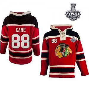 Jerseys Factory Cheap Blackhawks #88 Patrick Kane Red Sawyer Hoo