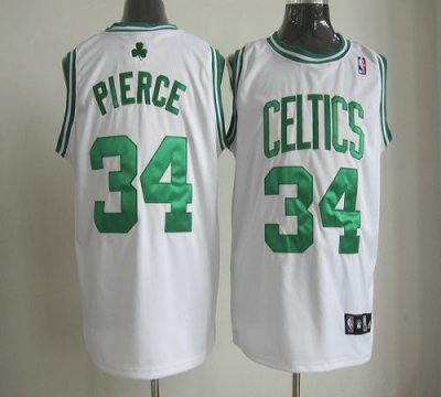 Jerseys Factory Cheap Celtics #34 Paul Pierce White Embroidered