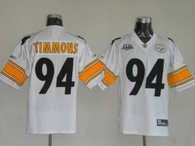 Jerseys Factory Cheap Steelers #94 Lawrence Timmons White Stitch