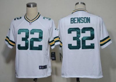 Jerseys Factory Cheap Nike Packers #32 Cedric Benson White Men's