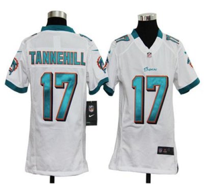 Jerseys Factory Cheap Nike Dolphins #17 Ryan Tannehill White You