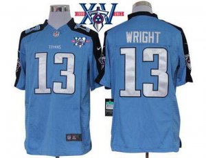 Jerseys Factory Cheap Nike Titans #13 Kendall Wright Light Blue