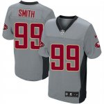 Jerseys Factory Cheap Nike 49ers #99 Aldon Smith Grey Shadow You