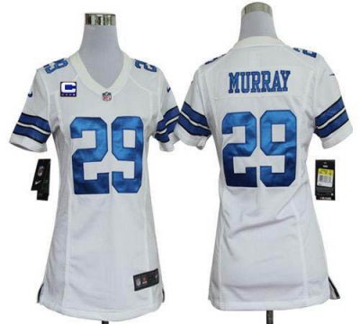 Jerseys Factory Cheap Nike Cowboys #29 DeMarco Murray White With
