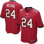 Jerseys Factory Cheap Nike Buccaneers #24 Darrelle Revis Red Tea