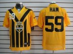 Jerseys Factory Cheap Nike Steelers #59 Jack Ham Gold 1933s Thro
