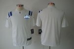 Jerseys Factory Cheap Nike Colts Blank White With 30TH Seasons P