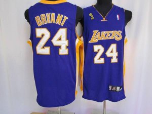 Jerseys Factory Cheap Lakers #24 Kobe Bryant Stitched Purple Cha