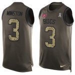 Jerseys Factory Cheap Nike Buccaneers #3 Jameis Winston Green Me