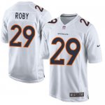 Jerseys Factory Cheap Nike Broncos #29 Bradley Roby White Men's