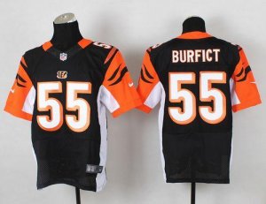 Jerseys Factory Cheap Nike Bengals #55 Vontaze Burfict Black Tea