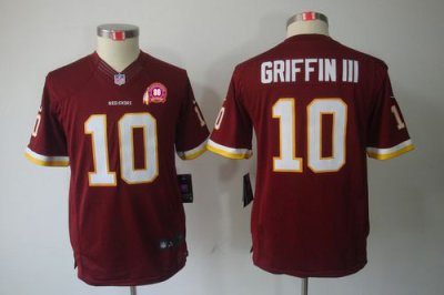 Jerseys Factory Cheap Nike Redskins #10 Robert Griffin III Burgu