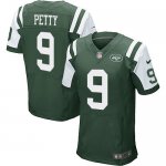 Jerseys Factory Cheap Nike Jets #9 Bryce Petty Green Team Color
