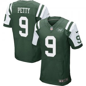 Jerseys Factory Cheap Nike Jets #9 Bryce Petty Green Team Color