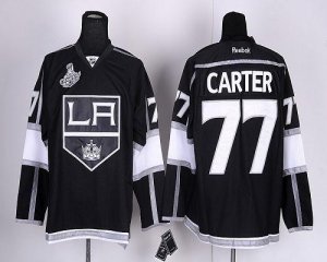 Jerseys Factory Cheap Kings #77 Jeff Carter Black Home 2012 Stan