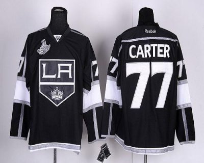 Jerseys Factory Cheap Kings #77 Jeff Carter Black Home 2012 Stan
