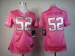 Jerseys Factory Cheap Nike Packers #52 Clay Matthews Pink Women'
