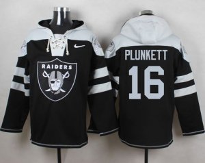 Jerseys Factory Cheap Nike Raiders #16 Jim Plunkett Black Player