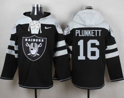 Jerseys Factory Cheap Nike Raiders #16 Jim Plunkett Black Player