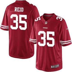 Jerseys Factory Cheap Nike 49ers #35 Eric Reid Red Team Color Me