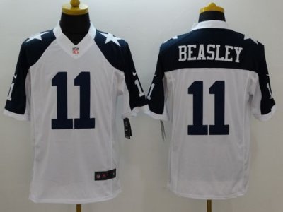 Jerseys Factory Cheap Nike Cowboys #11 Cole Beasley White Thanks