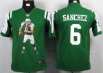 Jerseys Factory Cheap Nike Jets #6 Mark Sanchez Green Team Color