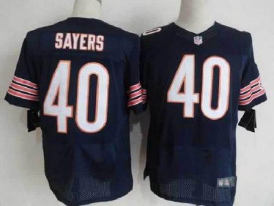 Jerseys Factory Cheap Nike Bears #40 Gale Sayers Navy Blue Team