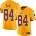Jerseys Factory Cheap Nike Redskins #84 Niles Paul Gold Men's St