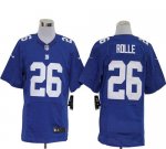 Jerseys Factory Cheap Nike Giants #26 Antrel Rolle Royal Blue Te