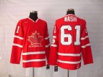 Jerseys Factory Cheap Team Canada 2010 Olympic #61 Rick Nash Emb
