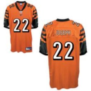 Jerseys Factory Cheap Bengals #22 Johnathan Joseph Orange Stitch