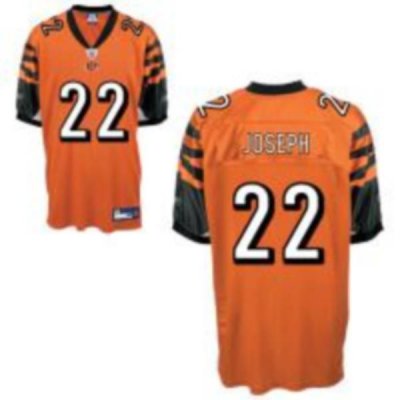 Jerseys Factory Cheap Bengals #22 Johnathan Joseph Orange Stitch