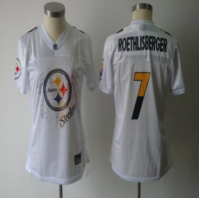 Jerseys Factory Cheap Steelers #7 Ben Roethlisberger White 2011