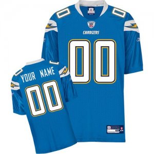 Jerseys Factory Cheap Chargers Personalized Authentic Baby Blue