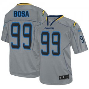 Jerseys Factory Cheap Nike Chargers #99 Joey Bosa Lights Out Gre