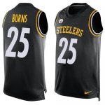 Jerseys Factory Cheap Nike Steelers #25 Artie Burns Black Team C