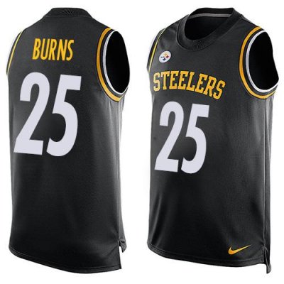 Jerseys Factory Cheap Nike Steelers #25 Artie Burns Black Team C