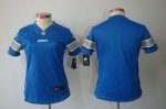 Jerseys Factory Cheap Nike Lions Blank Light Blue Team Color Wom