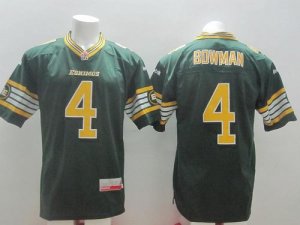 Jerseys Factory Cheap Eskimos #4 Adarius Bowman Green Stitched C