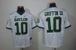 Jerseys Factory Cheap Bears #10 Robert Griffin III White Embroid