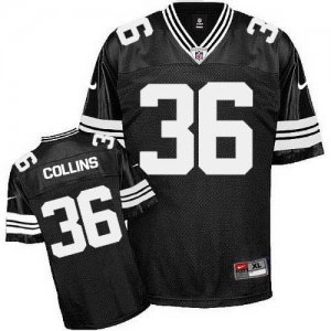 Jerseys Factory Cheap Nike Packers #36 Nick Collins Black Shadow