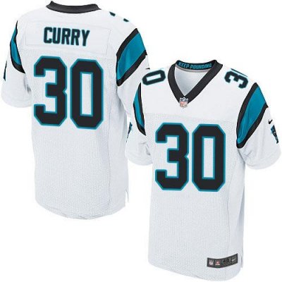 Jerseys Factory Cheap Nike Panthers #30 Stephen Curry White Men'