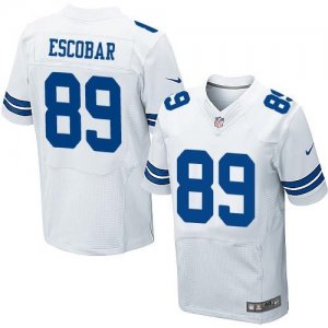 Jerseys Factory Cheap Nike Cowboys #89 Gavin Escobar White Men's