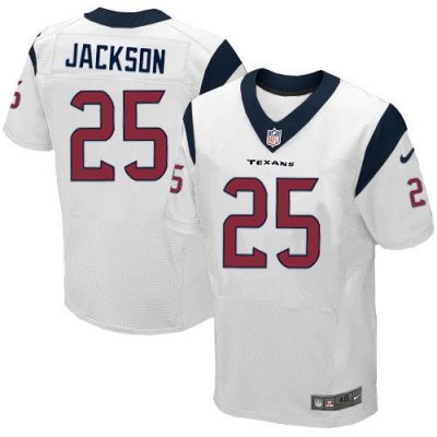 Jerseys Factory Cheap Nike Texans #25 Kareem Jackson White Men's