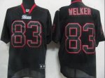 Jerseys Factory Cheap Patriots #83 Wes Welker Lights Out Black S